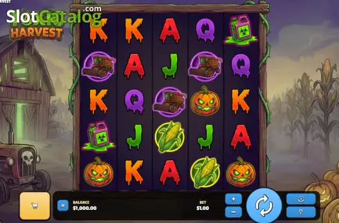 Скрин2. Toxic Harvest слот