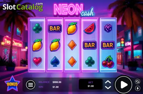Скрин3. Neon Cash слот