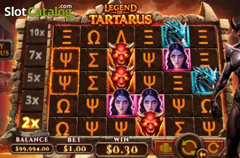 Скрин3. Legend of Tartarus слот