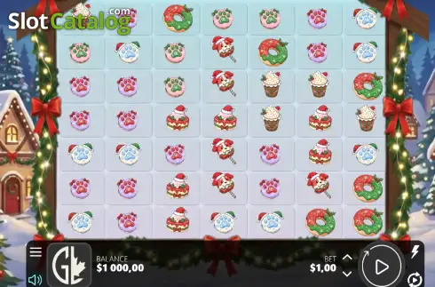Скрин2. Sugar Paws X-Mas 2000 слот