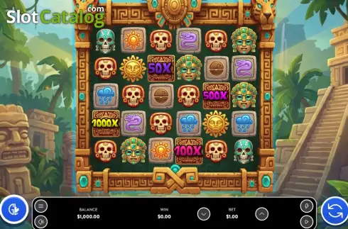 Скрин2. Aztec Mysteries слот