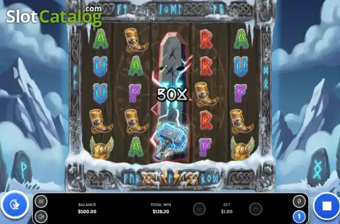 Скрин3. Hammer of Thor (Gold Leaf Studios) слот