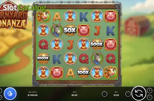 Скрин2. Barnyard Bonanza (Gold Leaf Studios) слот