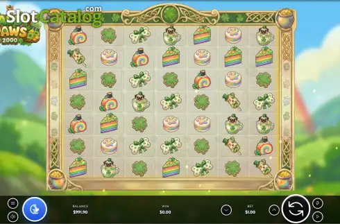 Скрин2. Paddy Paws 2000 слот