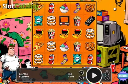 Скрин2. Couch King Crunch слот