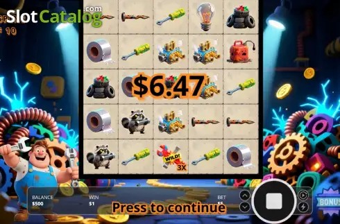 Скрин3. Toolbox Chaos Crown слот