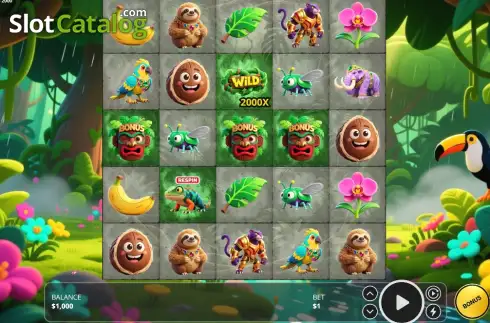 Скрин2. Wild Jungles 2000 слот
