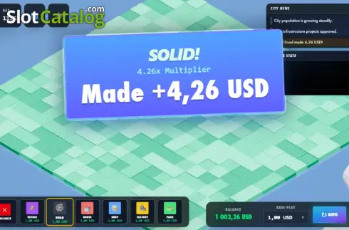 Скрин3. Town Tycoon 3D слот