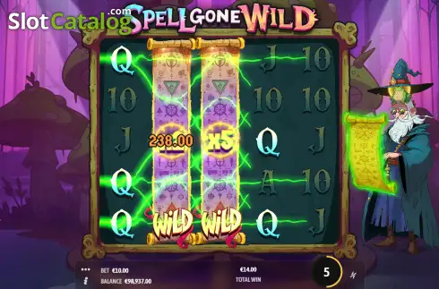 Скрин3. Spell Gone Wild слот