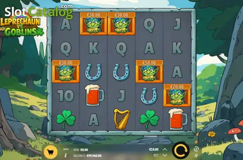 Скрин2. Leprechaun VS Goblins слот