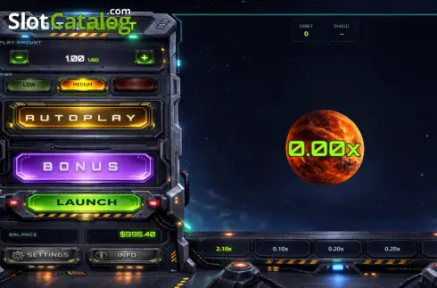 Скрин2. Orbital Burst слот