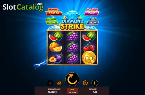 Скрин2. Diamond Strike (Heaven of 7) слот