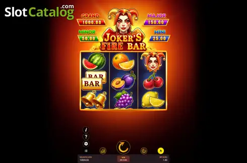 Скрин2. Joker's Fire Bar слот