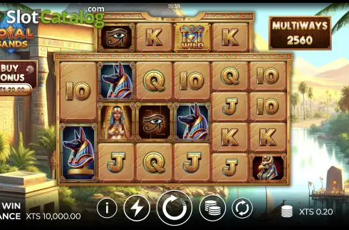 Скрин2. Royal Sands слот