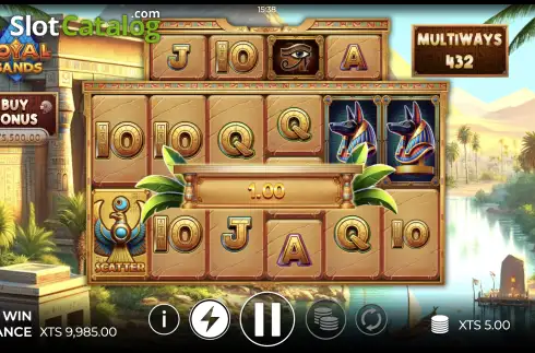 Скрин3. Royal Sands слот