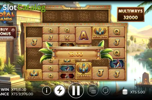 Скрин5. Royal Sands слот