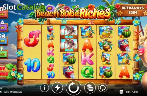 Скрин2. Beach Babe Riches слот