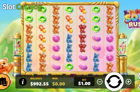 Скрин2. Sour Rush слот