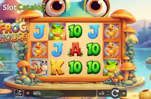 Скрин2. Frog House слот