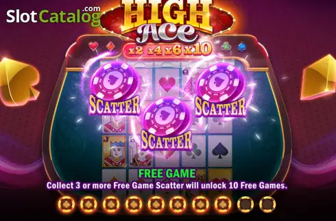 Скрин2. High Ace слот