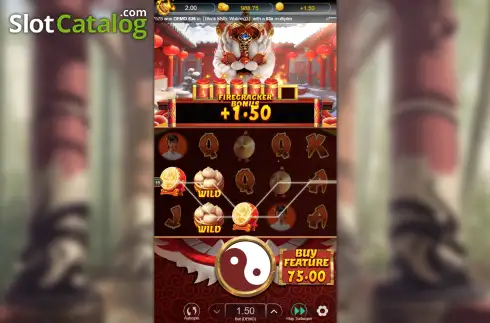 Скрин3. Fortune Lions (Hotdog Gaming) слот
