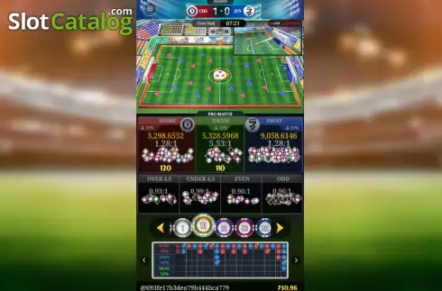 Скрин3. Spinner Soccer X слот