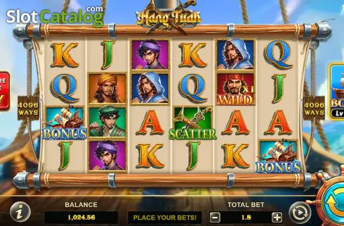 Скрин2. Hang Tuah слот