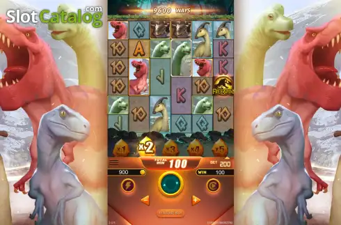 Скрин2. Dinosaur Paradise слот