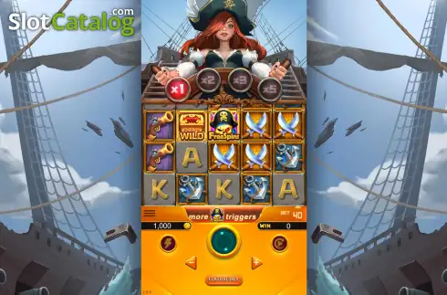 Скрин2. Gold Pirate слот