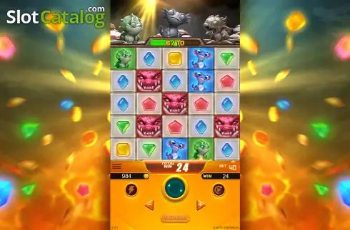 Скрин2. Dragon's Jewel слот