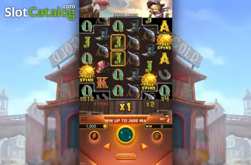 Скрин2. Gold Rush (Hotdog Gaming) слот
