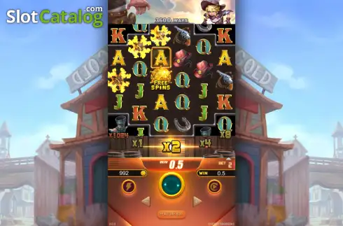 Скрин3. Gold Rush (Hotdog Gaming) слот
