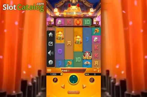 Скрин2. Golden Lucky Cat слот