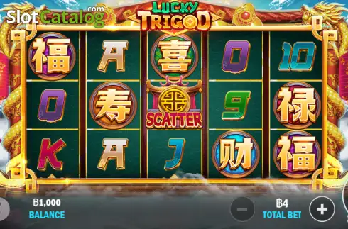 Скрин2. Lucky Trigod слот