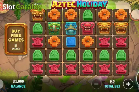 Скрин2. Aztec Holiday слот