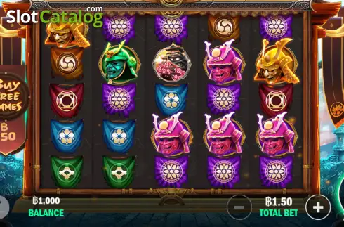 Скрин2. Shogun Warfare слот