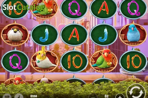 Скрин2. Birdie City слот