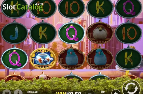 Скрин3. Birdie City слот