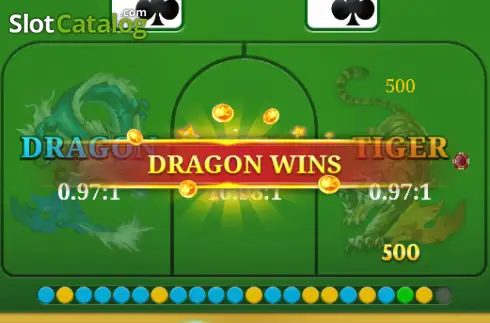 Скрин3. Dragon Tiger Fight (Hotdog Gaming) слот