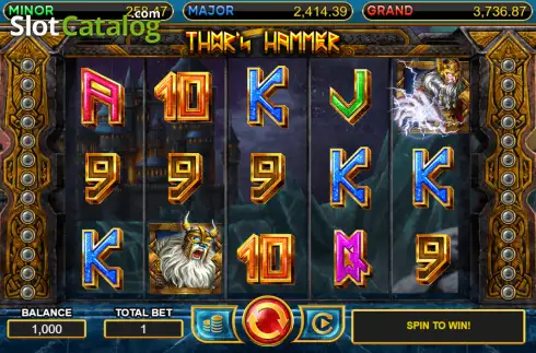 Скрин2. Thor’s Hammer слот