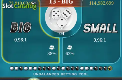 Скрин2. Big Small (Hotdog Gaming) слот