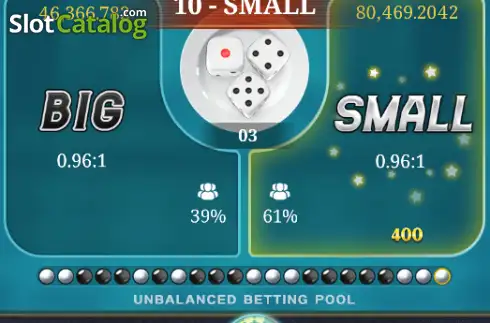 Скрин3. Big Small (Hotdog Gaming) слот