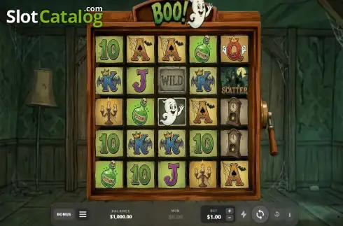 Скрин2. Boo! Mansion слот