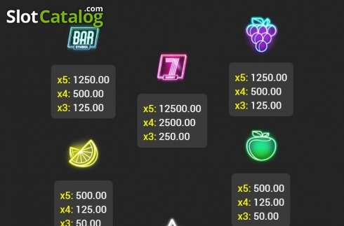 Скрин6. 5 Neon Hot слот