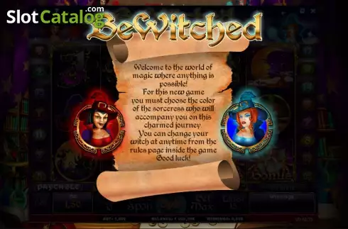 Скрин2. Bewitched слот