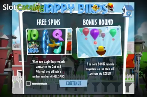 Скрин2. Happy Birds слот