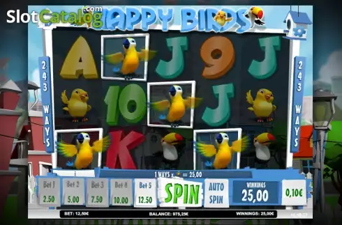Скрин4. Happy Birds слот