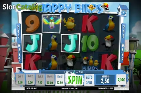 Скрин5. Happy Birds слот