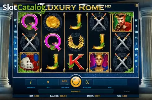 Скрин3. Luxury Rome слот