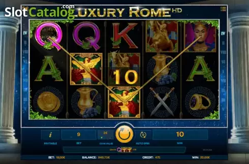 Скрин5. Luxury Rome слот